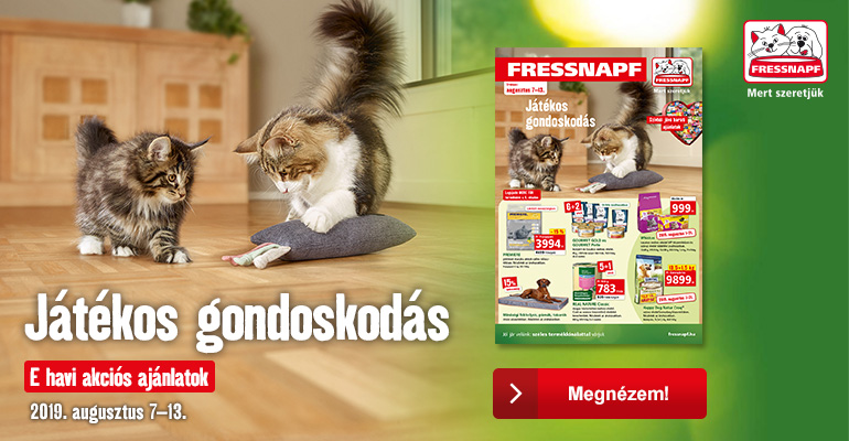 Irány a Fressnapf! 