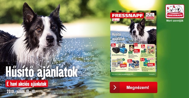 Hűsítő ajánlatok a Fressnapfban